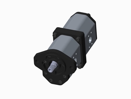 Bomba de engrenagem múltipla, Group 3 + 3