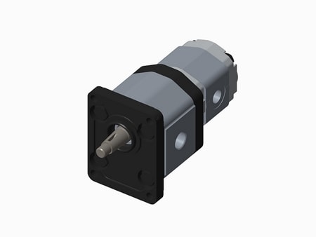 Bomba de engrenagem múltipla, Grupo 2 + Grupo 1