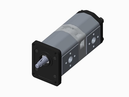 Bomba de engrenagem múltipla, Grupo 2 + 2