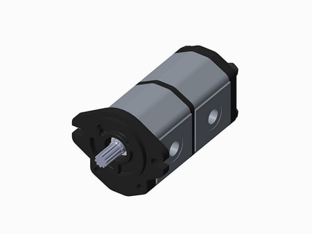 Bomba de engrenagem múltipla, Grupo 2 + 2