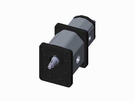 Bomba de engrenagem múltipla, Grupo 3 + Grupo 2