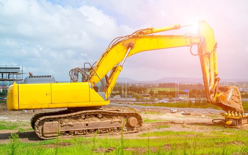 Maquinário de construção